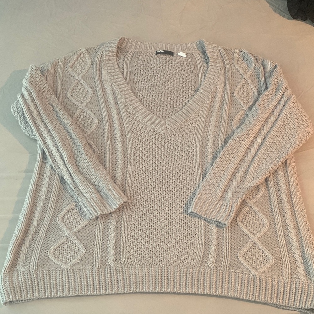 BDG Oversized V Neck Sweater